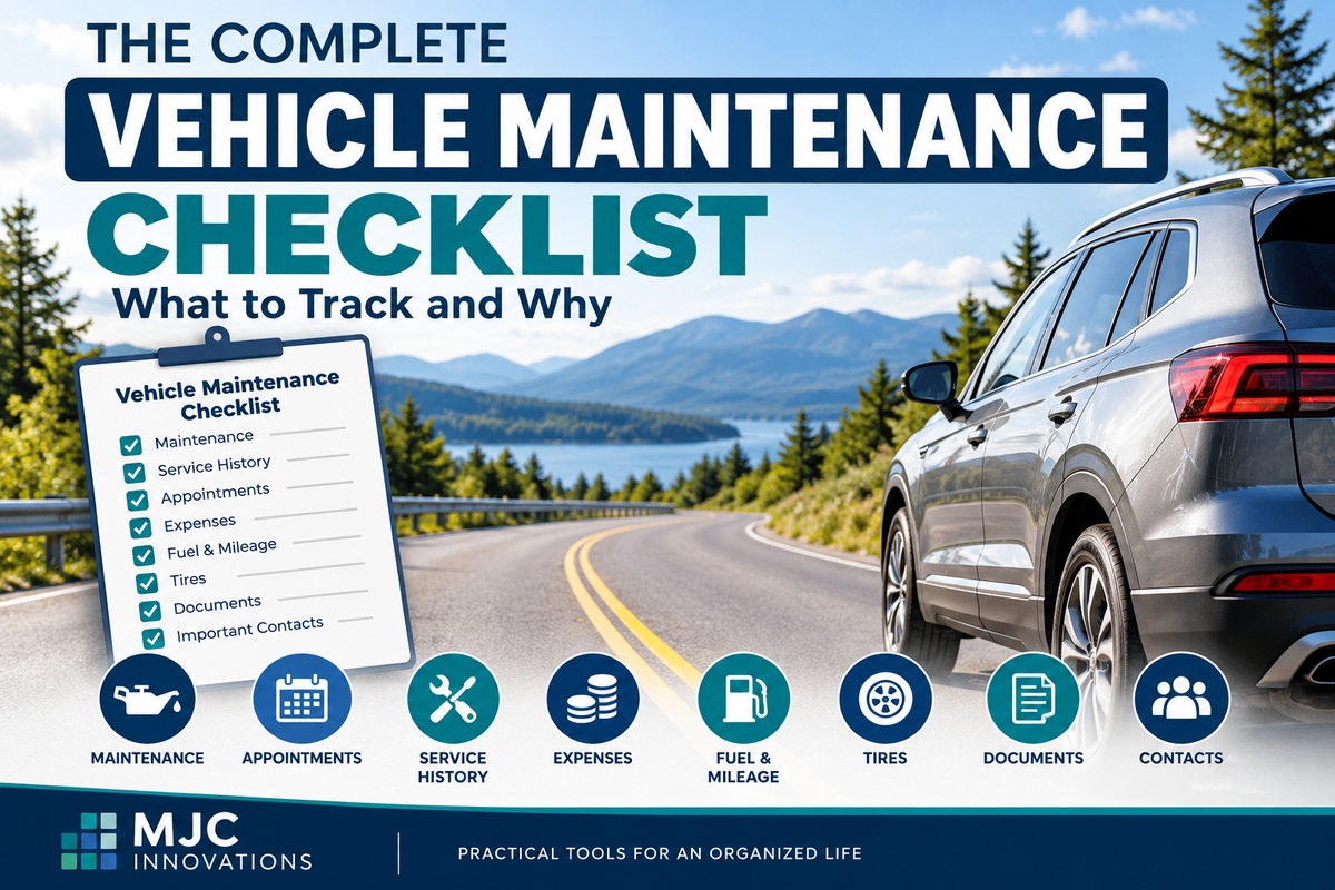 The Complete Vehicle Maintenance Checklist: What to Track and Why