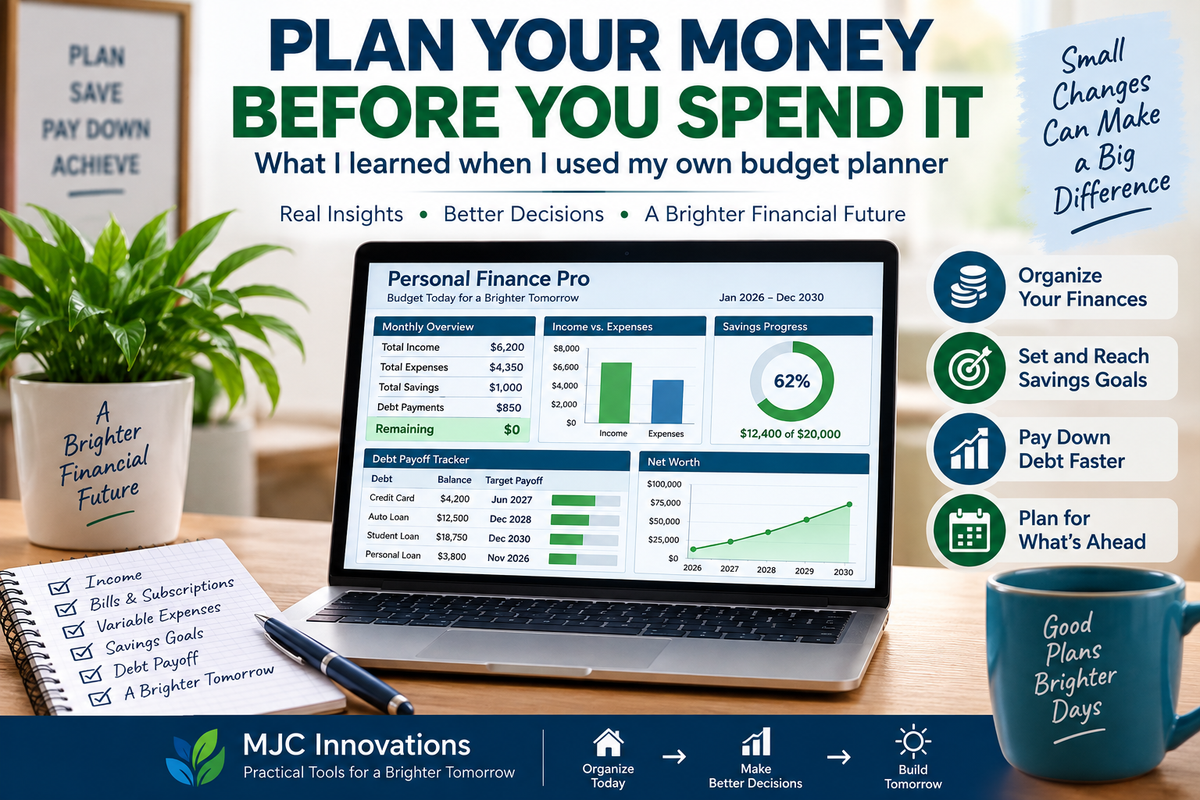 I Built a Budget Planner—Then Used It on My Own Budget