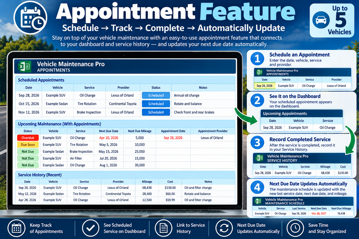 Vehicle Maintenance Pro
