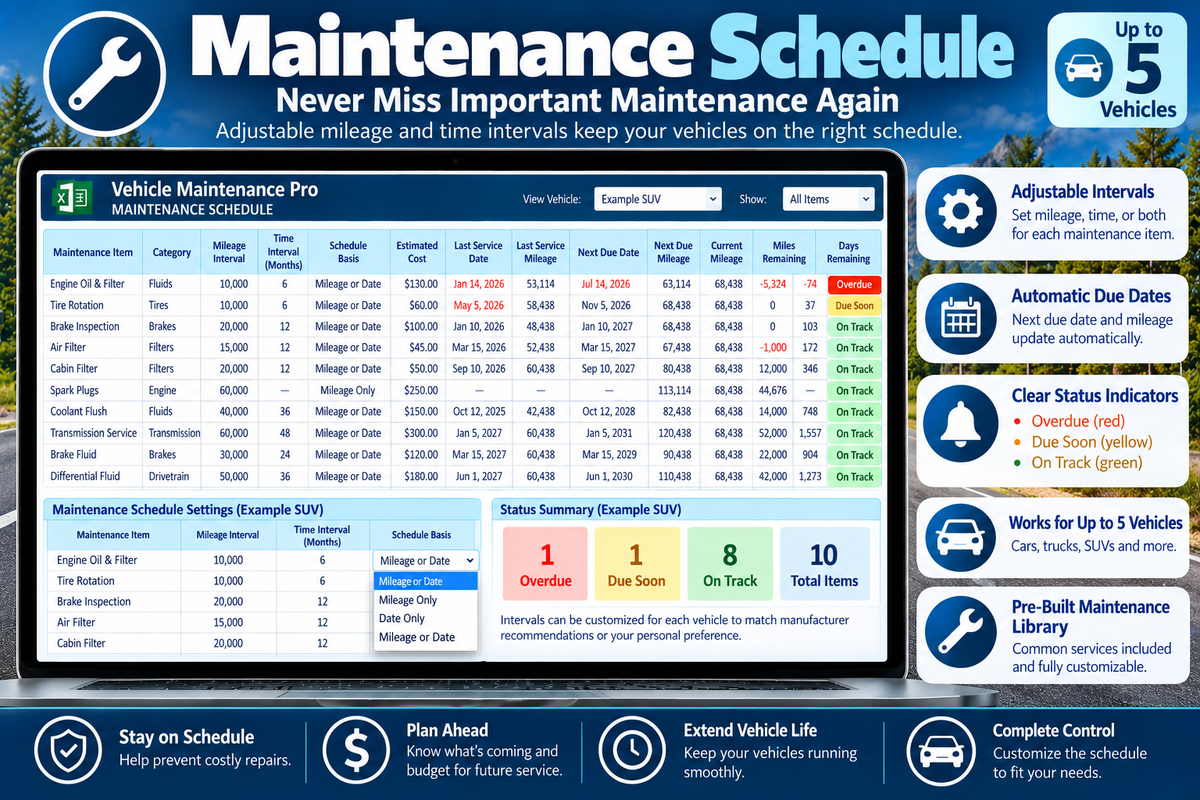 Vehicle Maintenance Pro