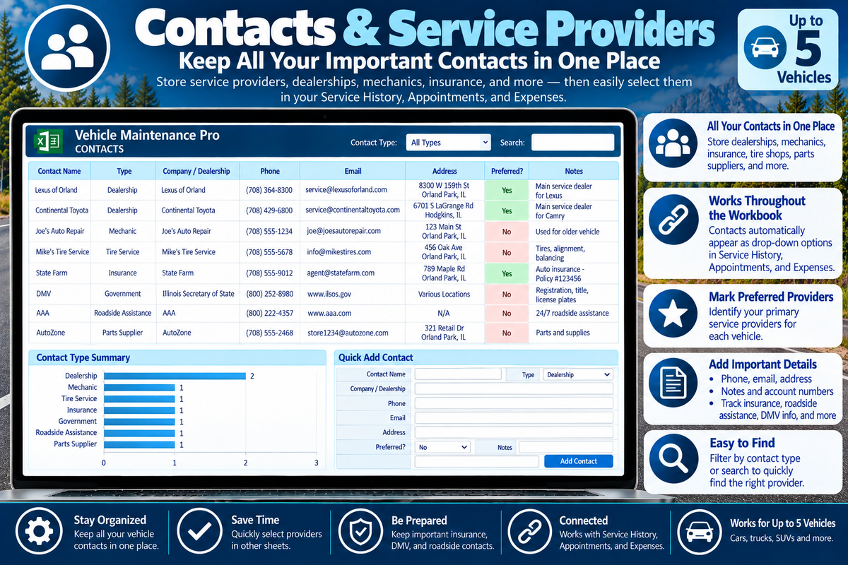 Vehicle Maintenance Pro